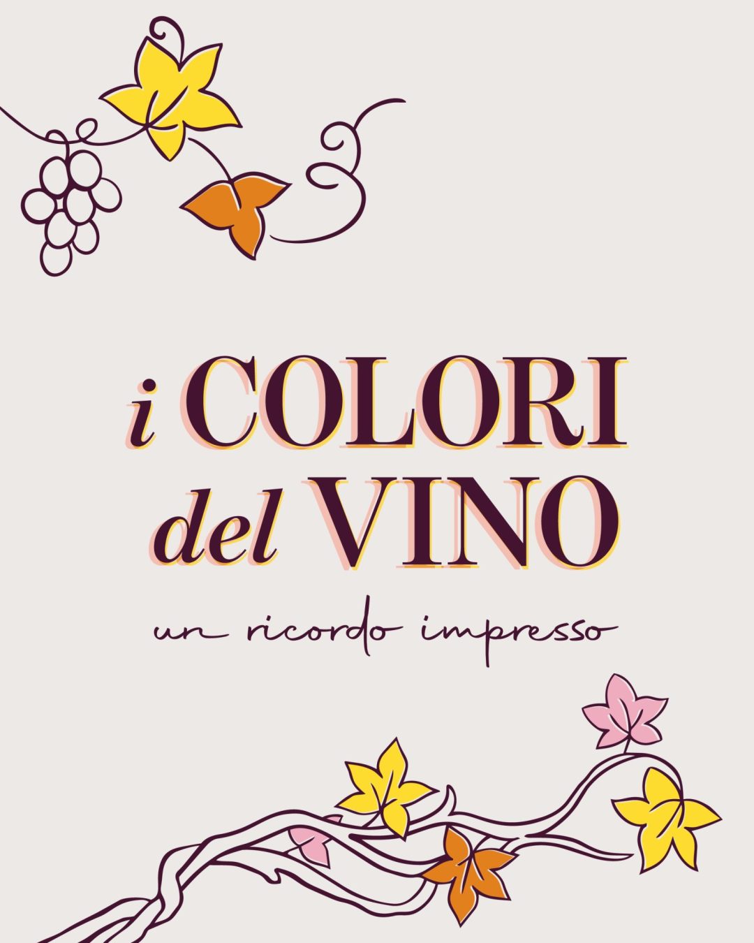 I Colori del Vino | A visual wine tasting